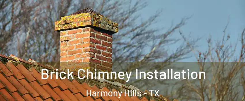 Brick Chimney Installation Harmony Hills - TX