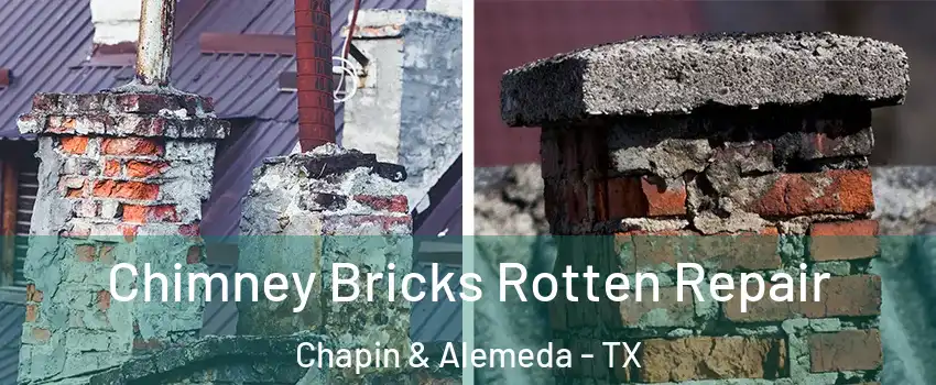 Chimney Bricks Rotten Repair Chapin & Alemeda - TX