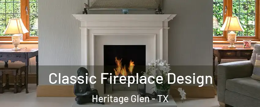 Classic Fireplace Design Heritage Glen - TX