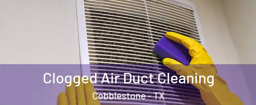 Clogged Air Duct Cleaning Cobblestone - TX