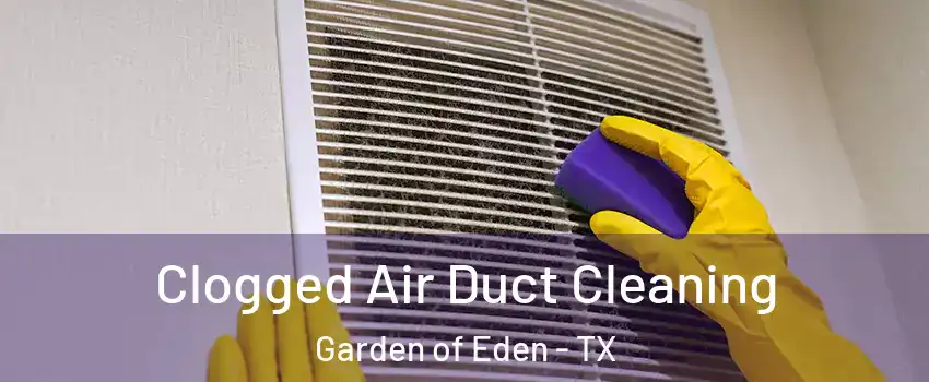 Clogged Air Duct Cleaning Garden of Eden - TX