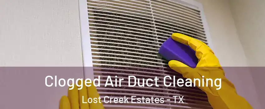 Clogged Air Duct Cleaning Lost Creek Estates - TX