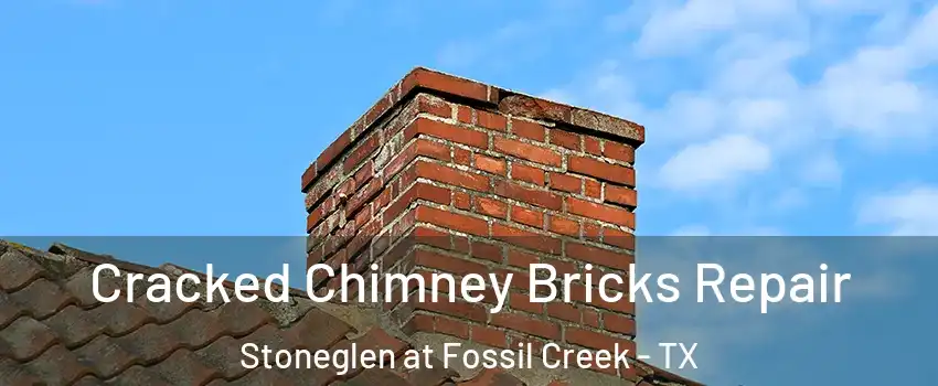 Cracked Chimney Bricks Repair Stoneglen at Fossil Creek - TX