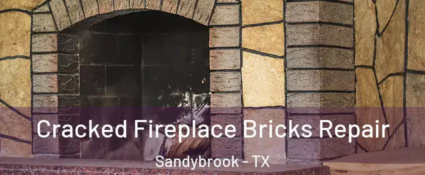 Cracked Fireplace Bricks Repair Sandybrook - TX