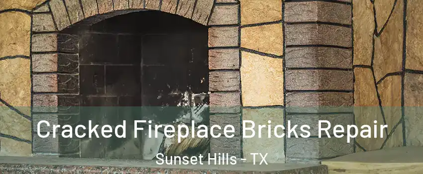 Cracked Fireplace Bricks Repair Sunset Hills - TX