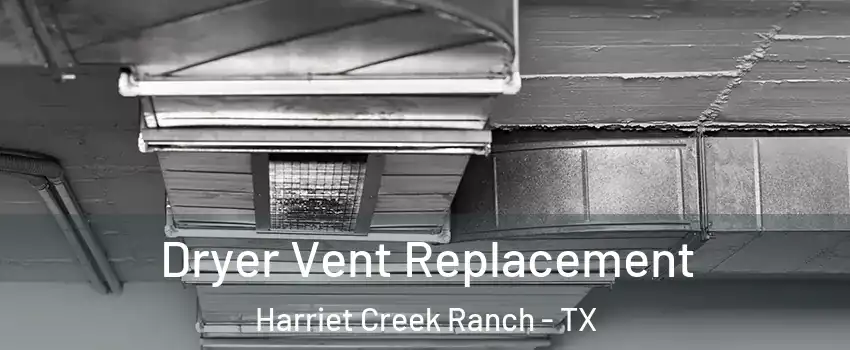 Dryer Vent Replacement Harriet Creek Ranch - TX