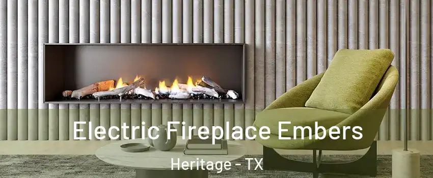 Electric Fireplace Embers Heritage - TX