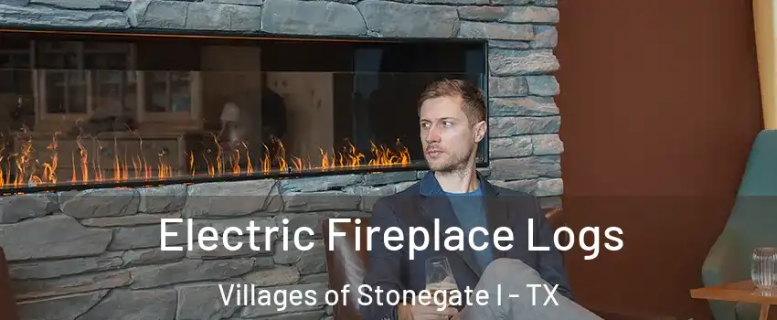 Electric Fireplace Logs Villages of Stonegate I - TX