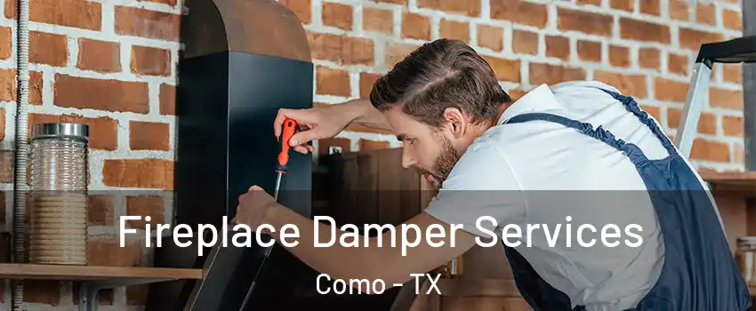 Fireplace Damper Services Como - TX