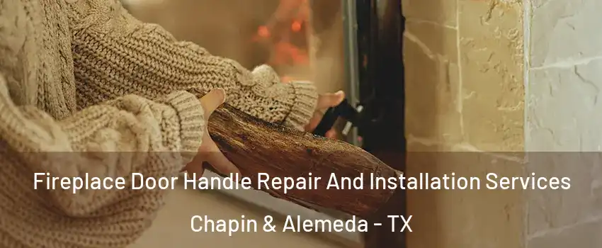 Fireplace Door Handle Repair And Installation Services Chapin & Alemeda - TX