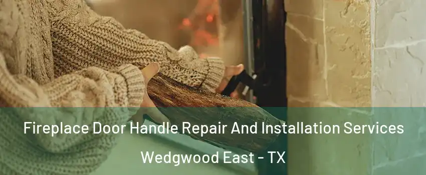 Fireplace Door Handle Repair And Installation Services Wedgwood East - TX