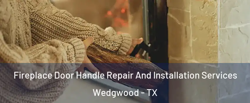 Fireplace Door Handle Repair And Installation Services Wedgwood - TX