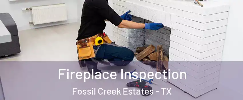 Fireplace Inspection Fossil Creek Estates - TX