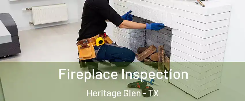 Fireplace Inspection Heritage Glen - TX