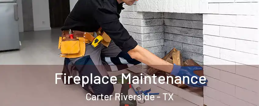 Fireplace Maintenance Carter Riverside - TX