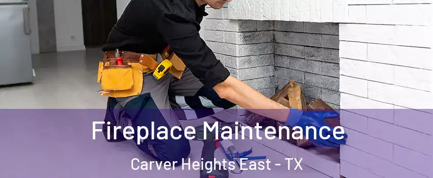 Fireplace Maintenance Carver Heights East - TX