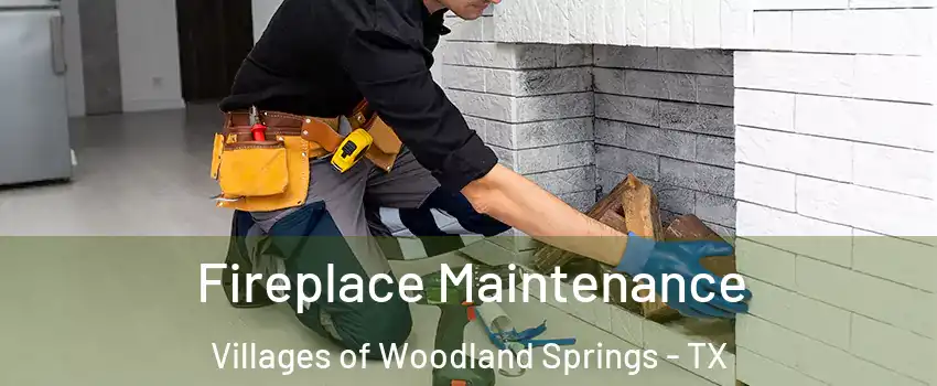 Fireplace Maintenance Villages of Woodland Springs - TX