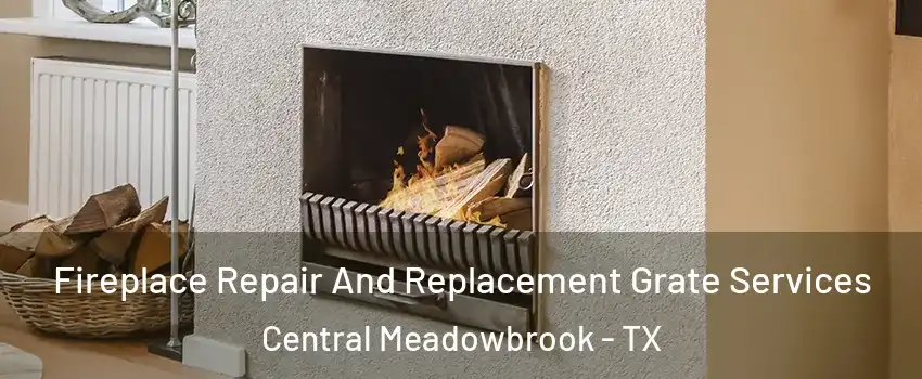 Fireplace Repair And Replacement Grate Services Central Meadowbrook - TX