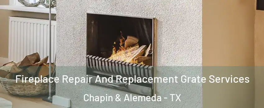 Fireplace Repair And Replacement Grate Services Chapin & Alemeda - TX