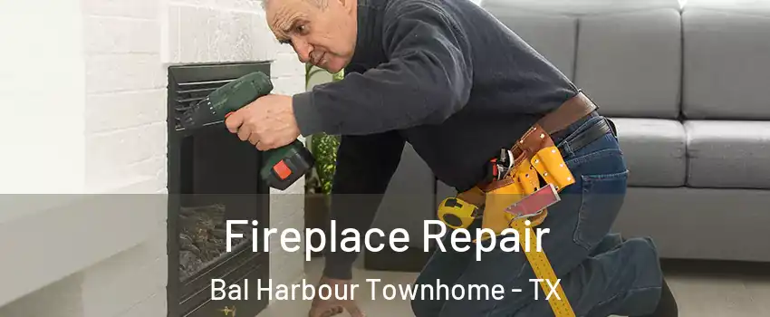 Fireplace Repair Bal Harbour Townhome - TX