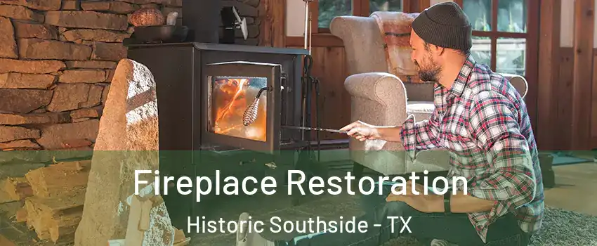 Fireplace Restoration Historic Southside - TX