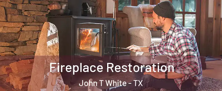 Fireplace Restoration John T White - TX