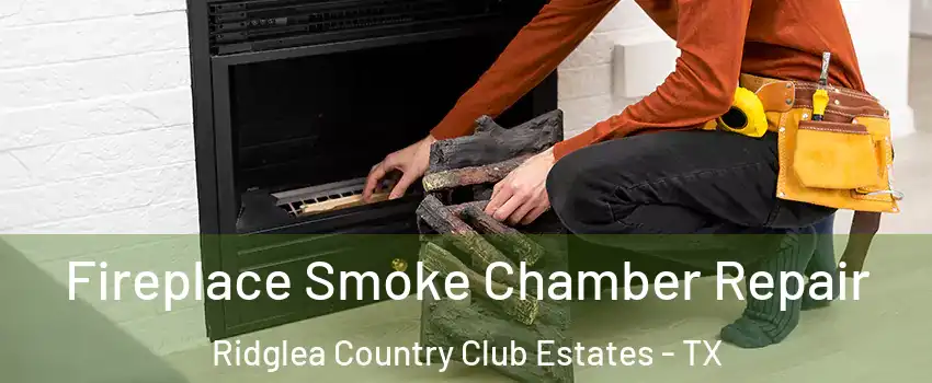 Fireplace Smoke Chamber Repair Ridglea Country Club Estates - TX