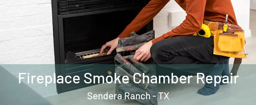 Fireplace Smoke Chamber Repair Sendera Ranch - TX