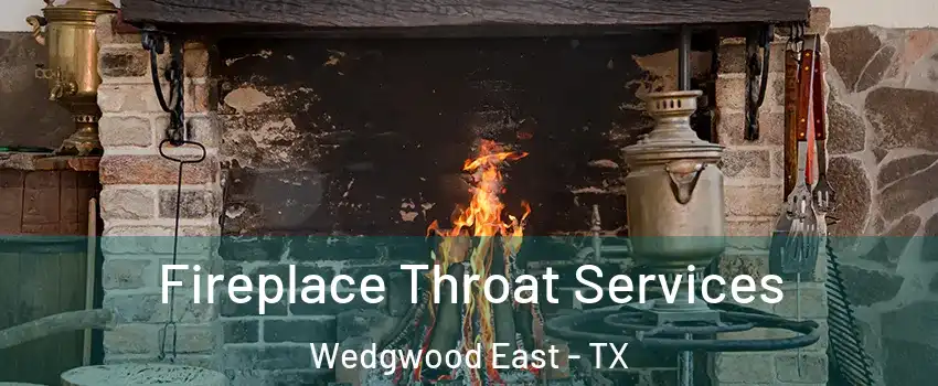 Fireplace Throat Services Wedgwood East - TX