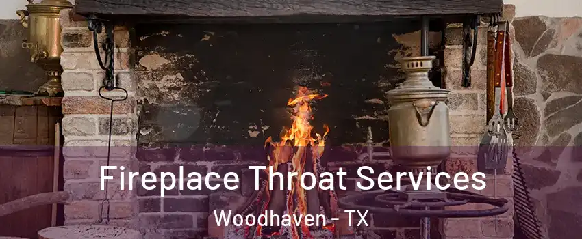 Fireplace Throat Services Woodhaven - TX