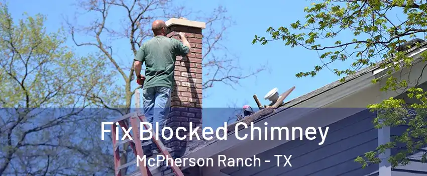 Fix Blocked Chimney McPherson Ranch - TX