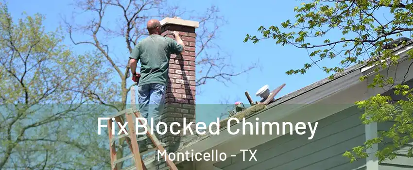 Fix Blocked Chimney Monticello - TX