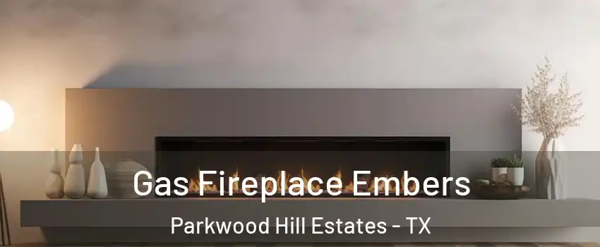 Gas Fireplace Embers Parkwood Hill Estates - TX