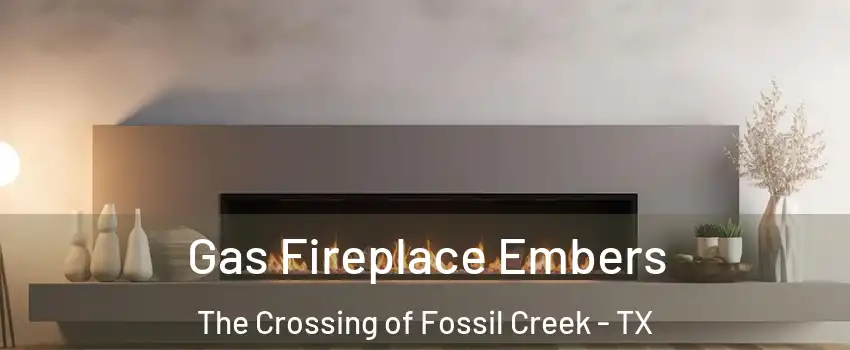 Gas Fireplace Embers The Crossing of Fossil Creek - TX