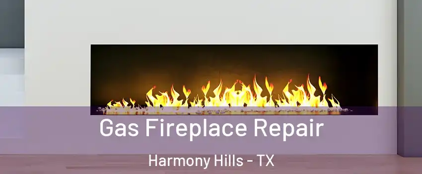 Gas Fireplace Repair Harmony Hills - TX