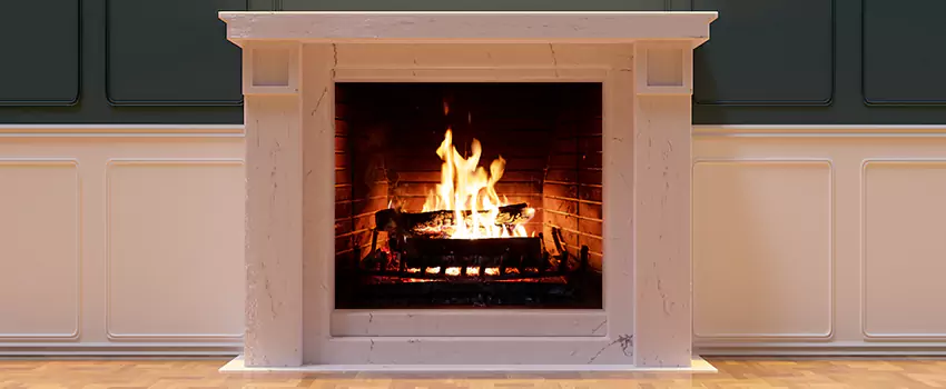 Decorative Electric Fireplace Installation in Ranchette Estates, Texas