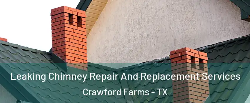 Leaking Chimney Repair And Replacement Services Crawford Farms - TX