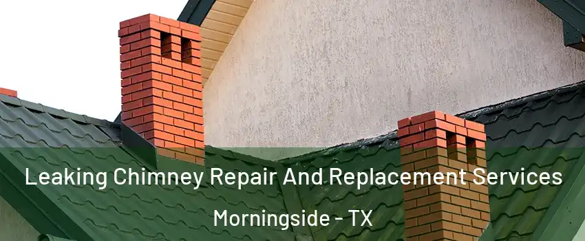 Leaking Chimney Repair And Replacement Services Morningside - TX