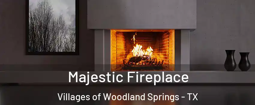 Majestic Fireplace Villages of Woodland Springs - TX