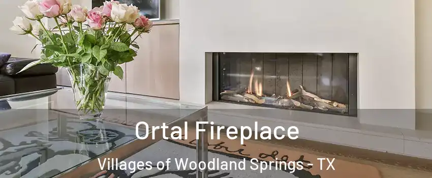 Ortal Fireplace Villages of Woodland Springs - TX