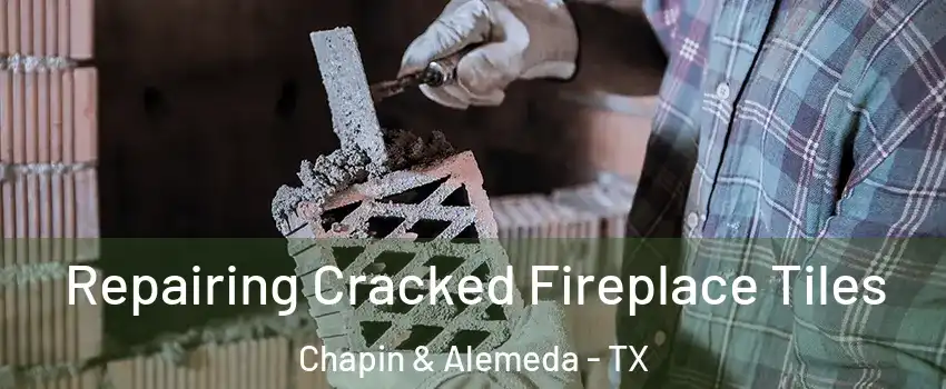 Repairing Cracked Fireplace Tiles Chapin & Alemeda - TX