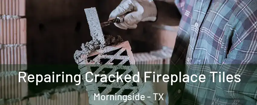 Repairing Cracked Fireplace Tiles Morningside - TX