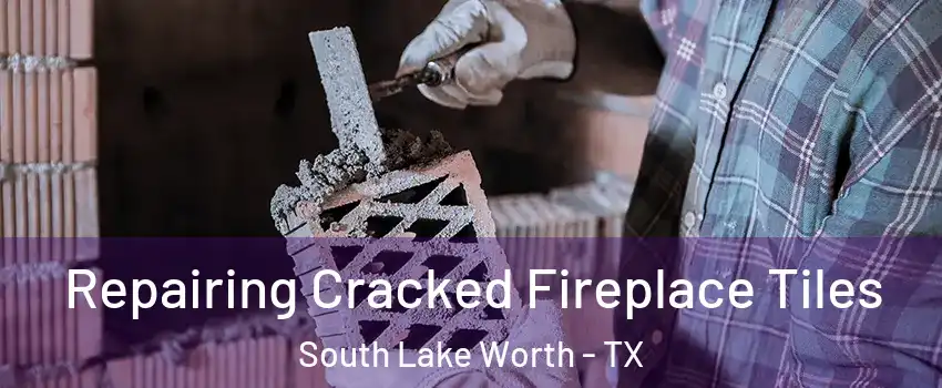 Repairing Cracked Fireplace Tiles South Lake Worth - TX