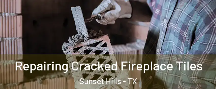 Repairing Cracked Fireplace Tiles Sunset Hills - TX